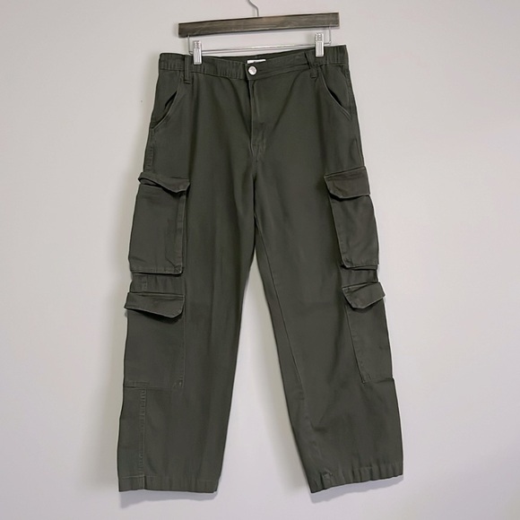 Ardene green cargo pants size Large - Picture 2 of 5